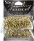 CousinDIY Jewelry Basics Metal Findings 300/Pkg-Gold Split Rings 6mm To 8mm